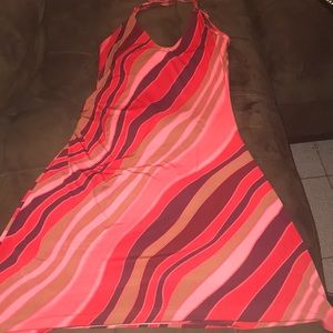 Vintage H&M NWOT Asymmetrical print summer dress